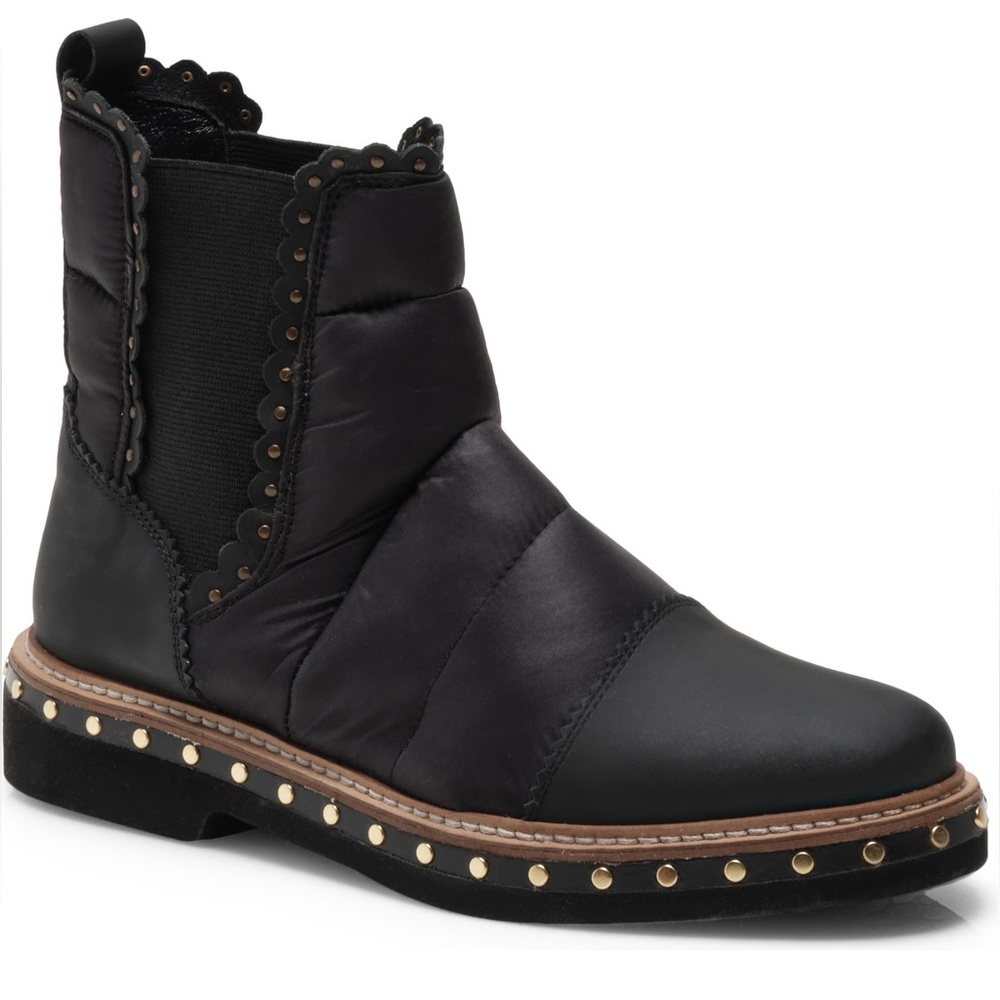 Free People Atlas Puffer Chelsea Boot New